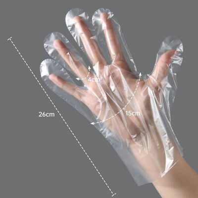 Disposable Plastic Transparent Pe Gloves