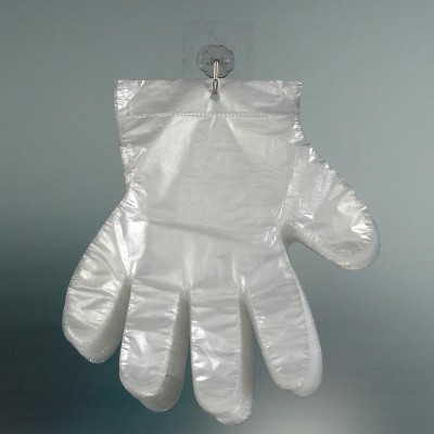 HDPE Clear Color Plastic Polythene Disposable Gloves