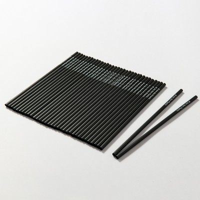 Solid Black PLA drinking straw polylatic acid biodegradable straws